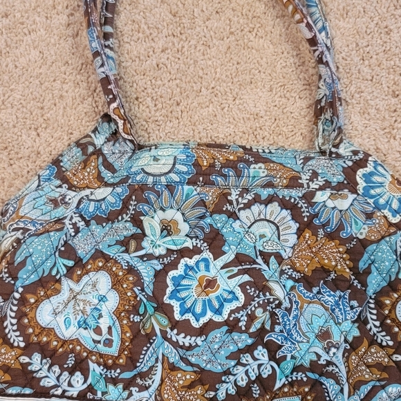 Retired Archived Vera Bradley Purse Java Blue - Picture 1 of 6